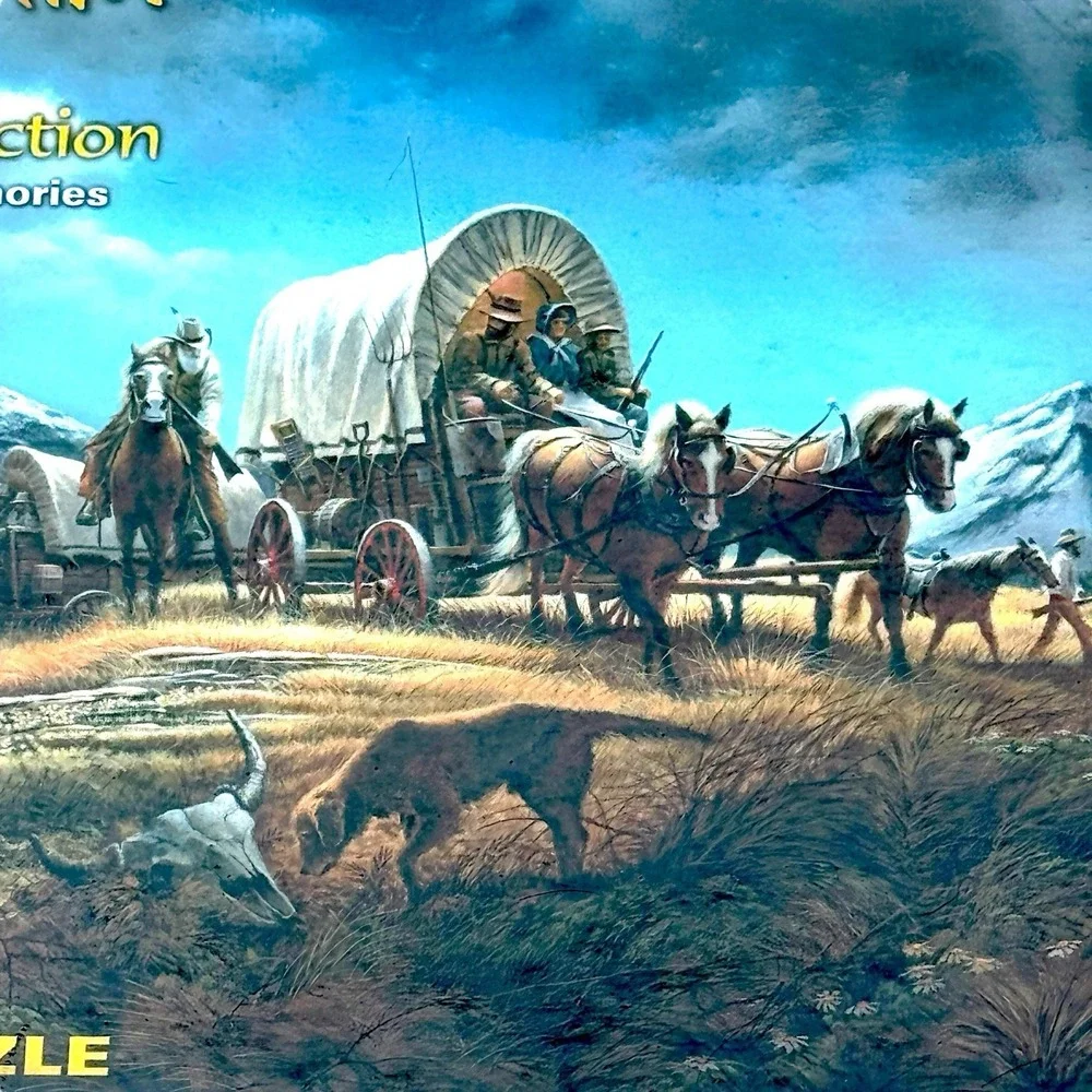 O Beautiful for Spacious Skies - White Mountain Puzzle 2010 – Terry Redlin #596S